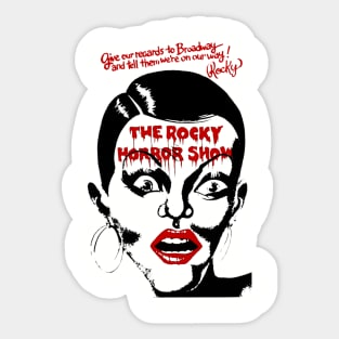 Rocky Horror Retro Sticker